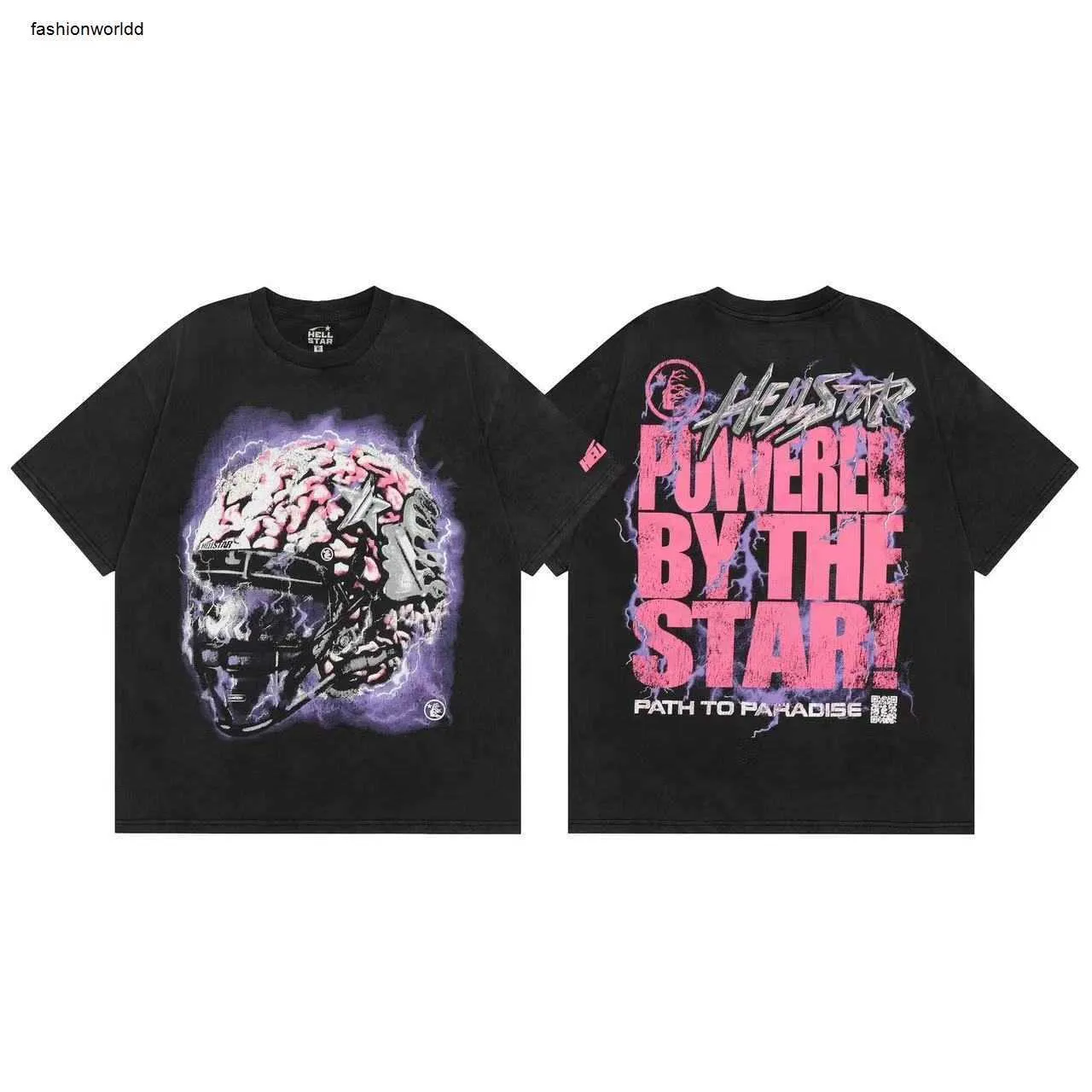 Kbi3 Designer t Shirt Brand Hellstar Men and Women Hell Star