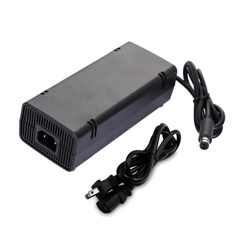 Ładowarki do Xbox360 E Xbox 360 E akcesoria konsoli Nowe ładowarki zasilanie AC Adapter Stabilny napięcie Kabel zasilania z US Eu Euty