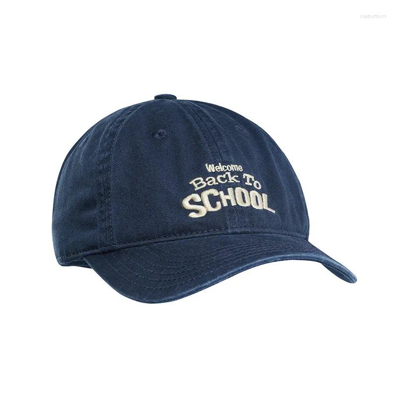 Ball Caps Soft Top Baseball Cap Voor Vrouwen Terug Naar Shool Borduren Eend Vrouwelijke Zomerzonbescherming Outdoor Winkelhoed Heren