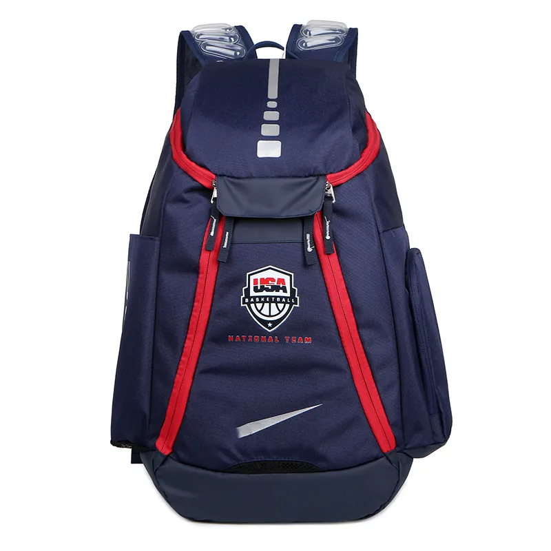 2023 Sport Travel Outdoor Bag Backpack Men Waterproof Oxford Nylon Basketball Backpack Large Bag Hiking Flight Climbing School Computer Large Capacity USA