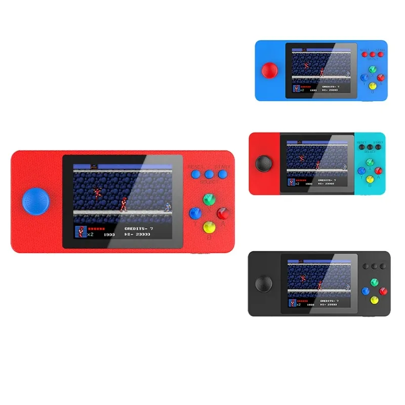 Consoles K9 Portable Handheld Game Player With 2.8 Inch IPS Screen 4GB 500 Free Games Retro Game Console Gift For Kids