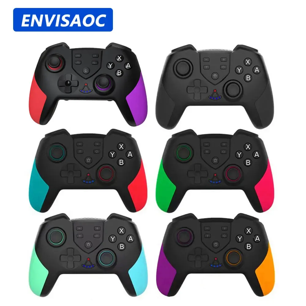 ENVISAOC nouveau contrôleur sans fil Bluetooth manette de jeu professionnelle LagFree manette de charge pour Nintendo Switch Pro PC