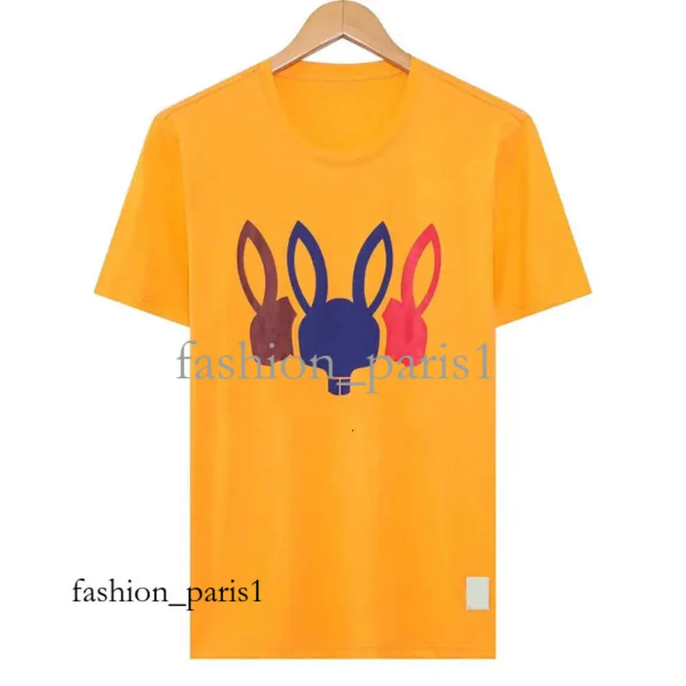 Psychos Rabbits Summer Casual T Shirt Mens Womens Skeleton Rabbit 2024 New Design Multi Style Men Shirt Fashion Designer Tshirt Couple 649