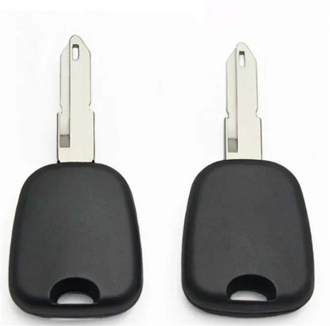 10pcslot för Peugeot 206 Blank Transponder Key Shell kan installera chip med logotyp S512162572