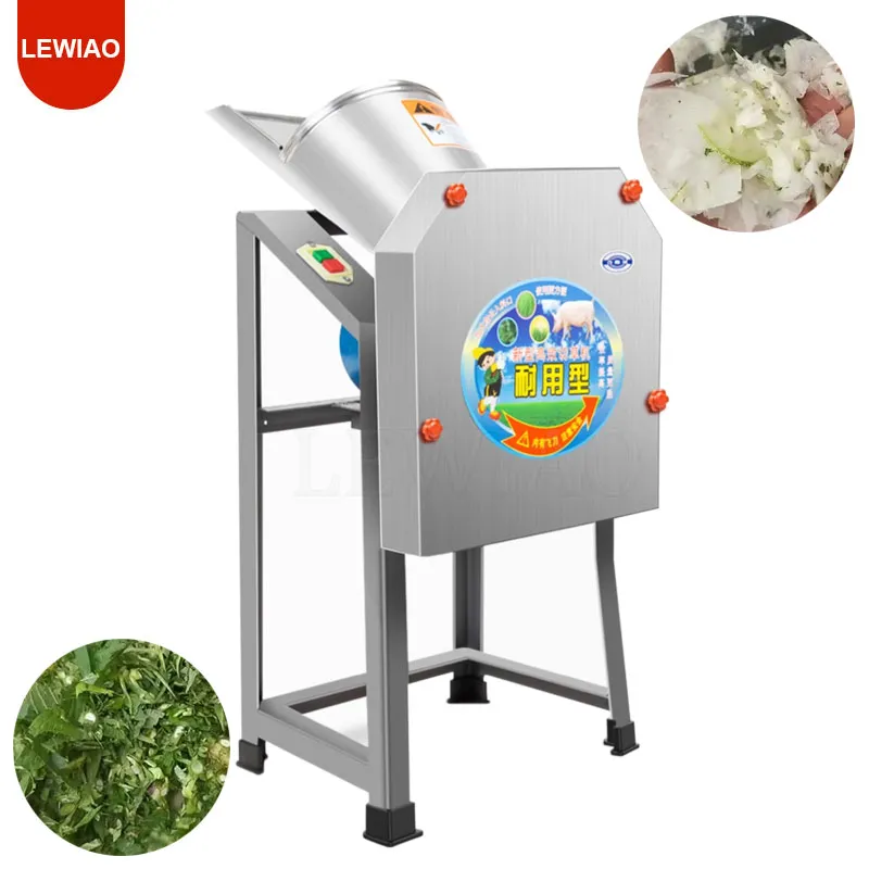 Springblades Chopper Machine Electric Vegetable Chopper 1000W Stainless Steel Grass Chopper Machine ...