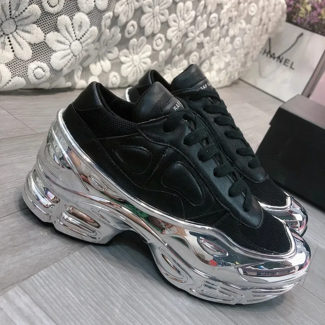 Raf Simons　ドレスシューズ　41　箱付き　25051503 Raf Simons Shock Ozweego Womens Track Tennies in Cavas