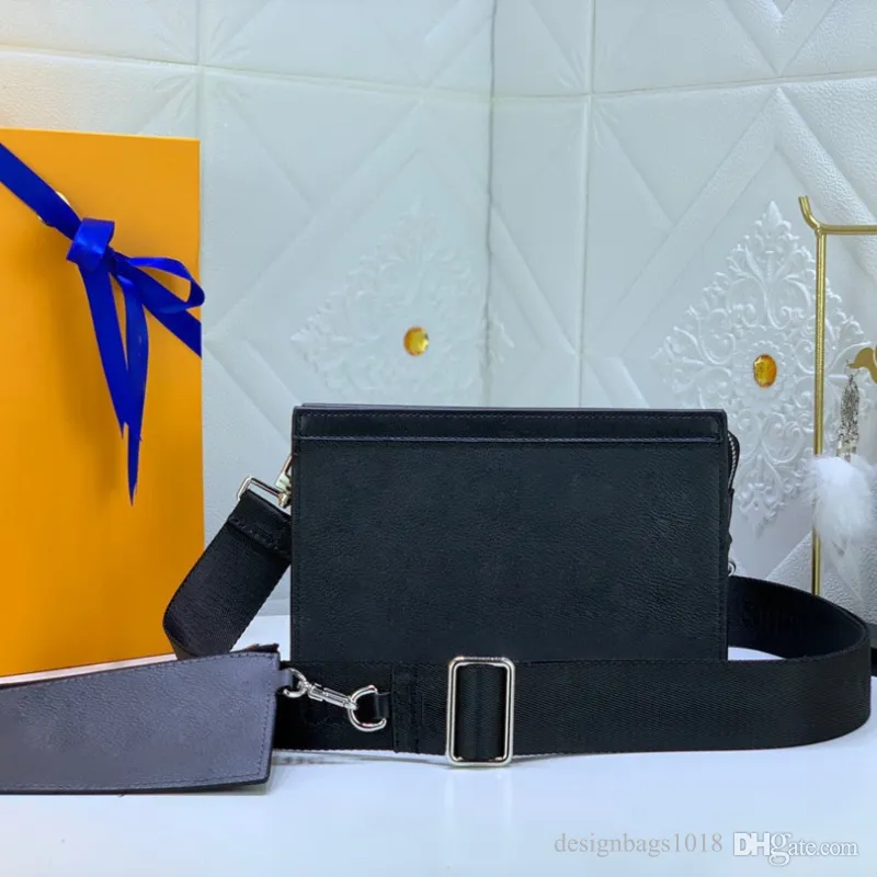 Top Luxury designer Alpha Wearable bags Men Women shoulder Bag Fashion Leather Handbag crossbody with Wallet