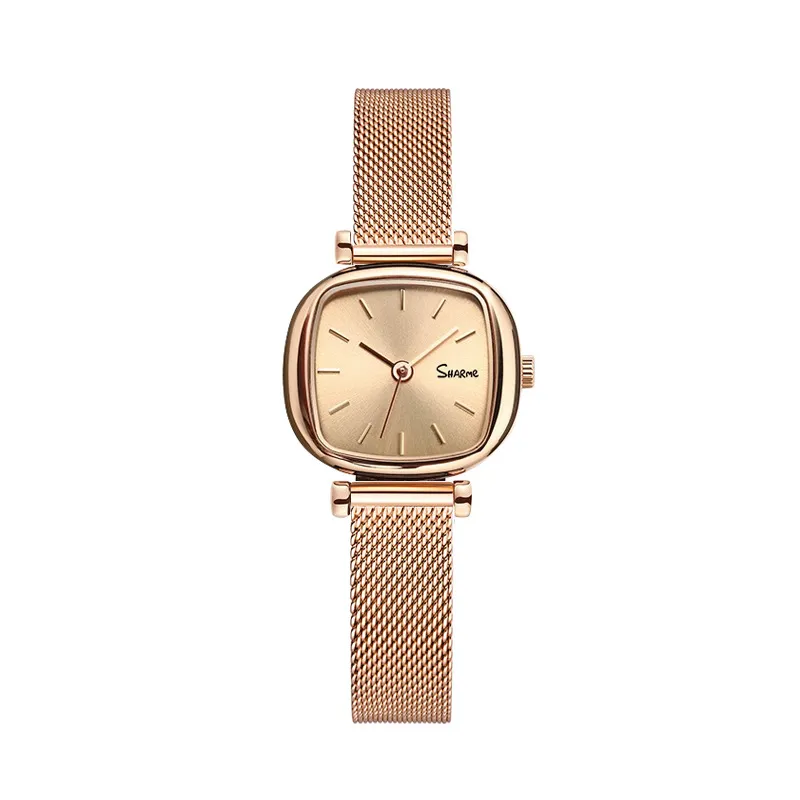 Relógio feminino pequeno temperamento perfumado elegan relógios de alta qualidade luxo negócios 24mm