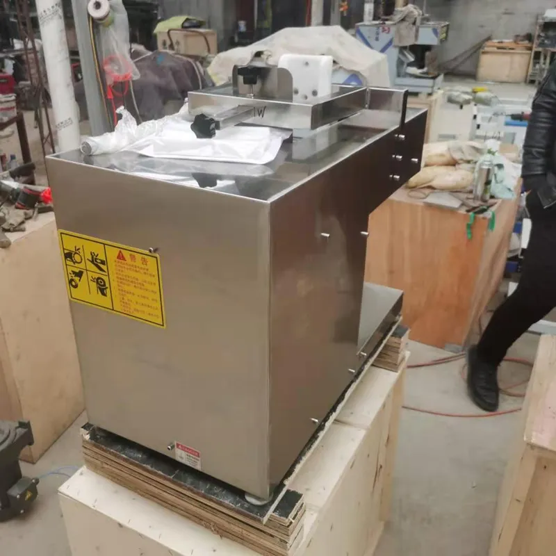 Profesyonel fabrika dondurulmuş et dilimleme makinesi tam otomatik rulo et dilimleyici makinesi otomatik göğüs fiyatı