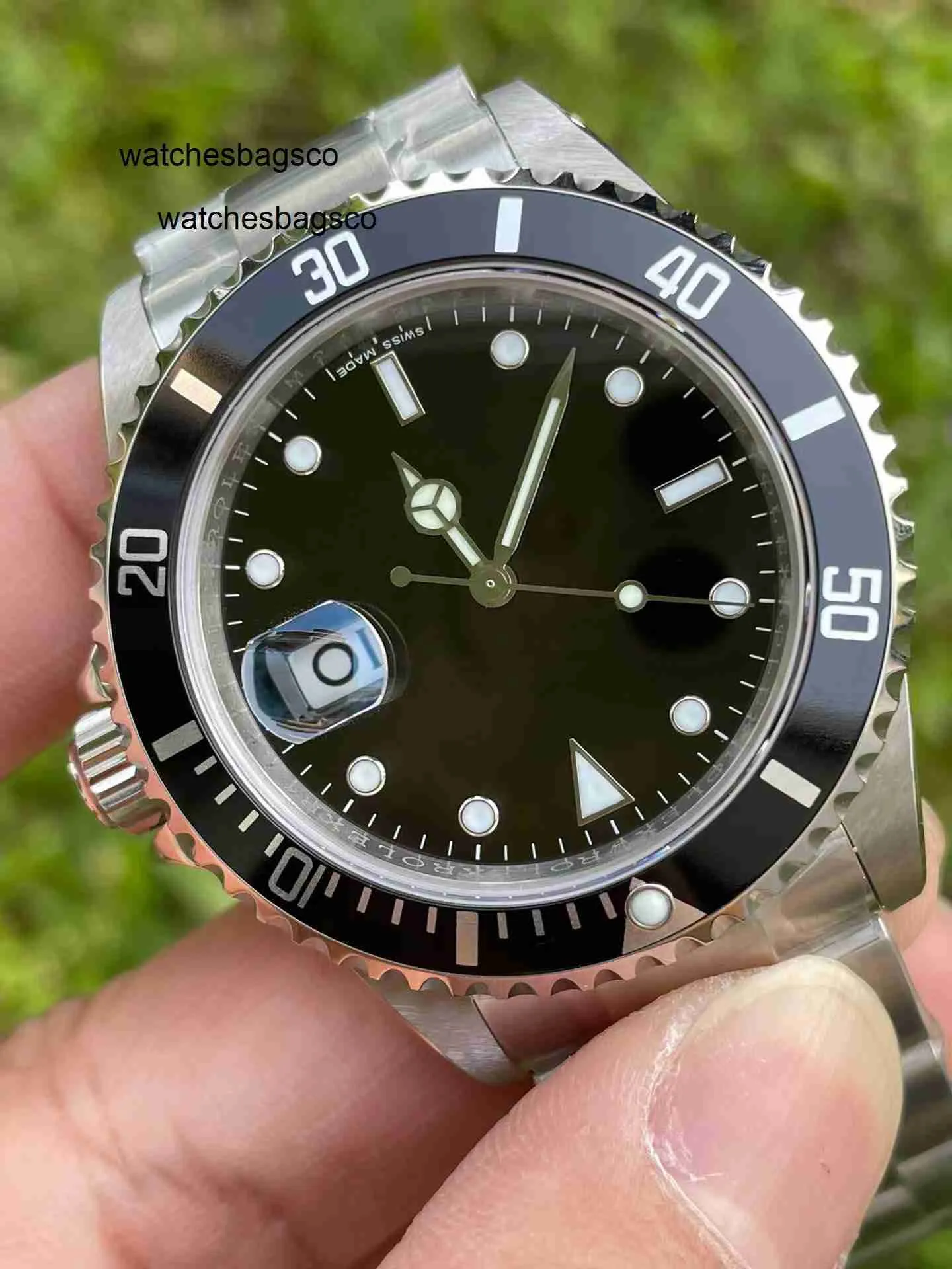 DHgate.com:Mens Dive Watch: 40mm Black Stainless Steel DHgate.com:Mens Dive Watch: 40mm Black Stainless Steel