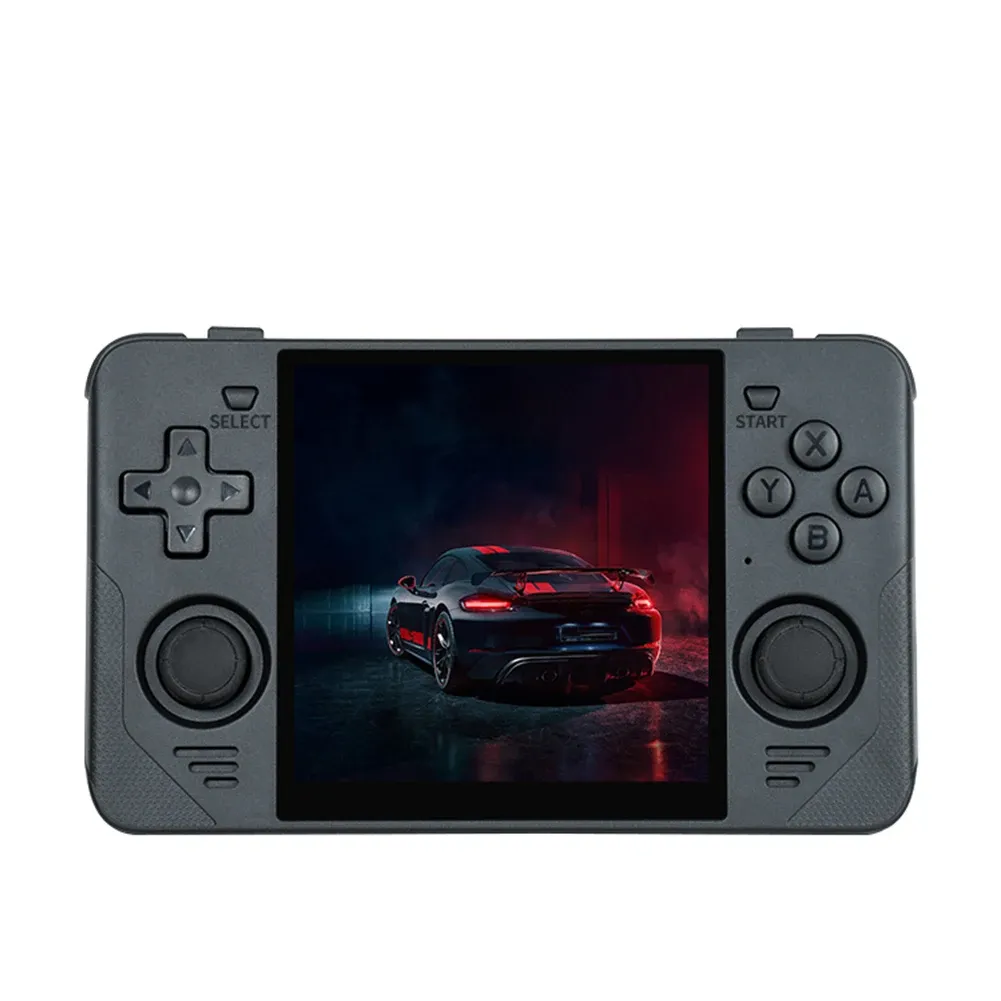 POWKIDDY RGB30 Draagbare gameconsole 4,0 inch scherm Ingebouwde stereogeluidsluidspreker Draagbare draagbare gamemachine voor mannen en vrouwen