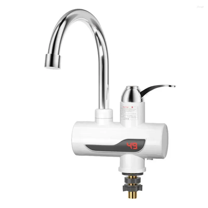 Badrumsvaskar Kranar Snabbuppvärmning Trapvattenvärmare Instant Kitchen Faucet 220V