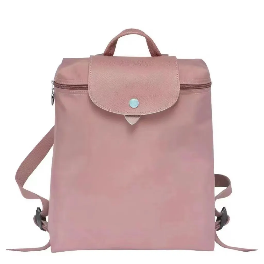 Longchamp le pliage backpack pink best sale
