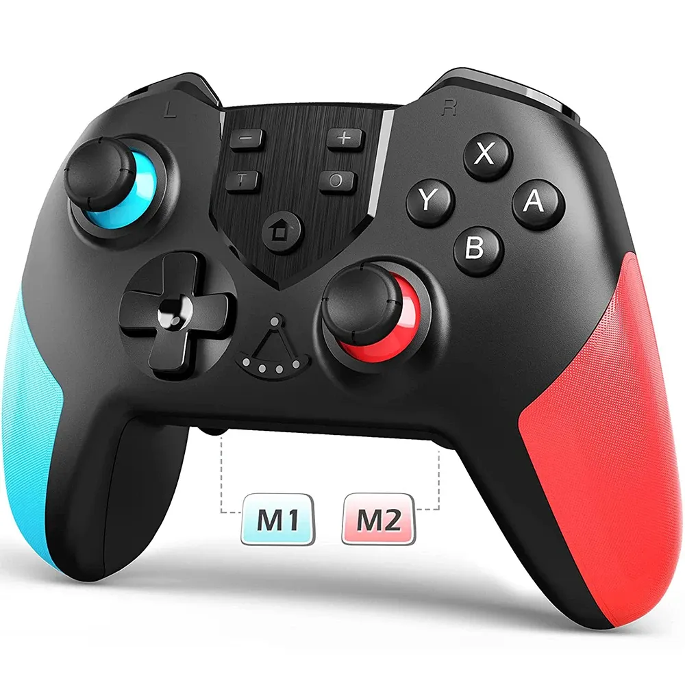 GamePads BluetoothCompatible 6axis Pro Gamepad voor NSwitch NS Switch OLED Console Wireless Gamepad Video Game USB Joystick Control