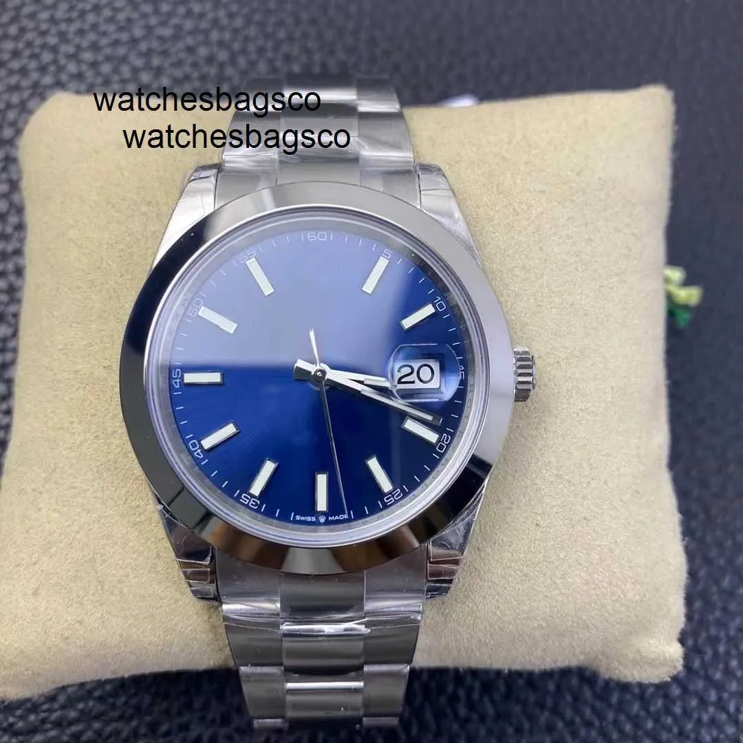Męskie zegarek czyste 41 mm z zegarem 3235 zintegrowane ruchy energii czasowe Sapphire Glass 904L