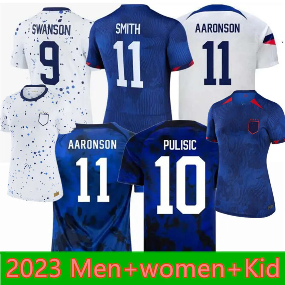 2023-2024 ABD Kadın Erkek Çocuk Takımı Futbol Forması Pulisic McKennie Reyna Aaronson Weah Musah Morris Ferreira Dest Moore Wright Yedlin Lavelle Futbol Gömlek
