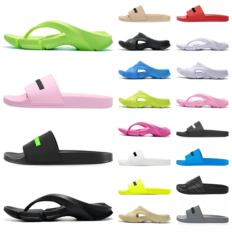 clássico chinelo verão ao ar livre mulheres praia borracha sandália luxurys designer mules sandale sapatos casuais mens slides viagem piscina sliders flip flops