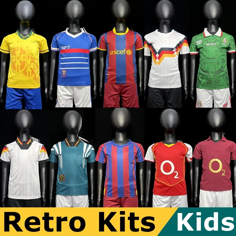 1998 Mexcio Kids 2007 2008 Ronaldo Ronaldinho Cantona Keane Scholes 2005 2006 Pires Reyes 1994 Romario Rivaldo 1996 Klinsmann Kalkbrenner 1998 Henry Zidane Jersey