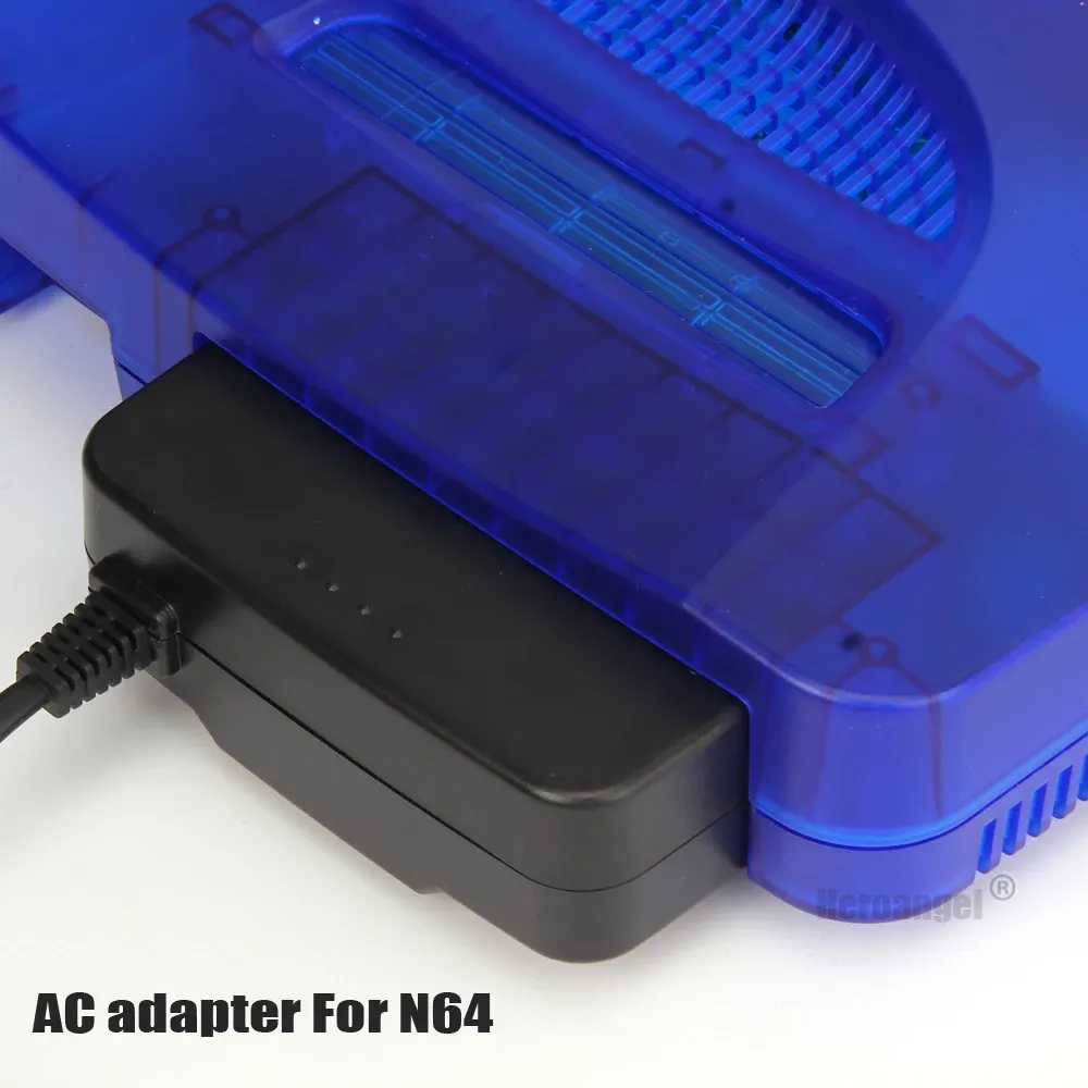 Opladers voor Nintendo N64 AC -adapterlader voor Nintendo 64 Regulatory Power Adapter voedingstoestel Laadlader voedingstoestel