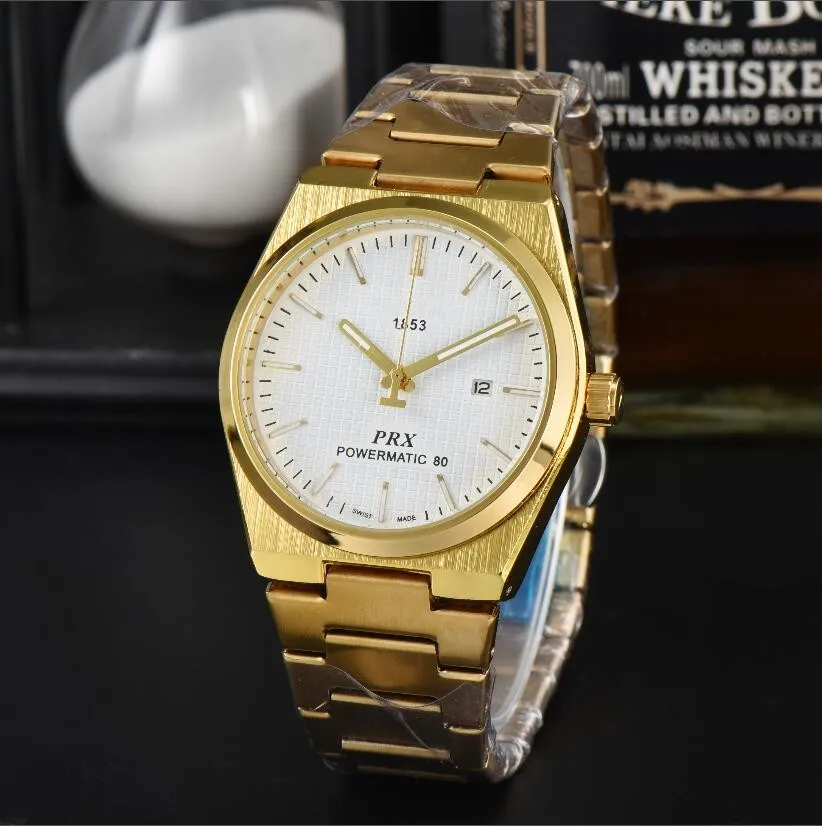 Модные бренд-брачные часы M EN Women Watches Classics 1853 PRX Качественное движение Quartz Watch Luxury Modern Man Lady Wise Watch Watches Montres Браслеты