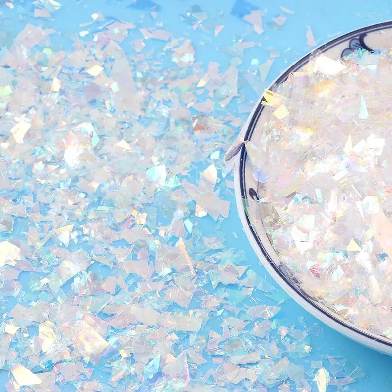 Party Decoration 15g/Pack Glitter Sequins Shinning Colorful Flakes For Nail Art Iridescent Confetti Shining Wedding Table Scatter DIY Decor