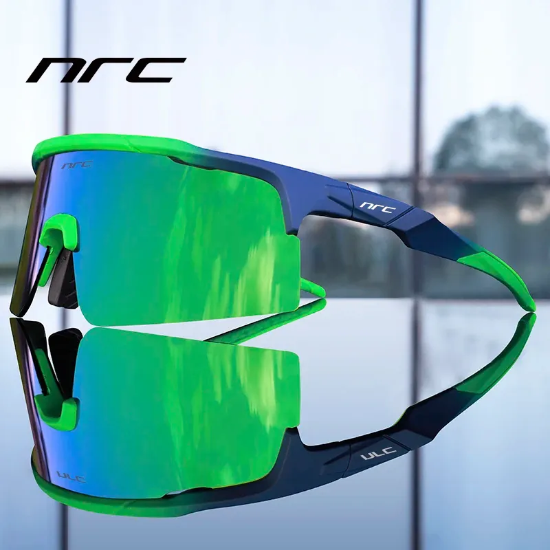 Lunettes de soleil de cyclisme NRC Lunettes de protection pour vélo de montagne Lunettes de cyclisme Sports Lunettes de cyclisme en plein air Lunettes coupe-vent