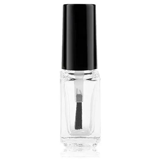 5ml Transparent Glass Nail Polish Bottle Makeup Tool Polish Empty Cosmetic Containers Nail Glass Bottle with Brush