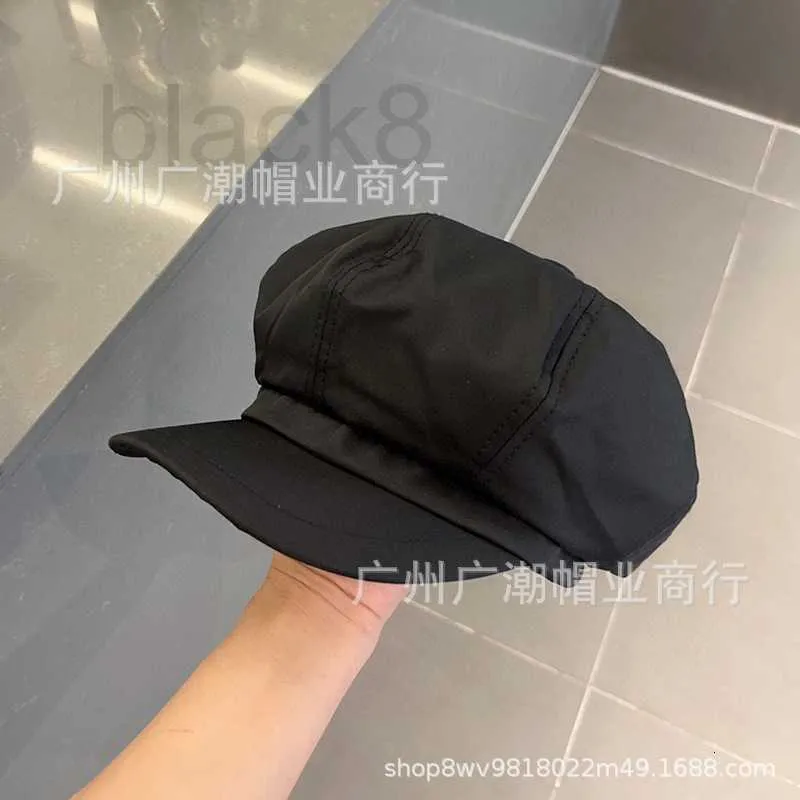 Berets Designer Correct Letter Inverted Triangle Hat Beret Men's and Women's Summer Fashion Couple Sunshade Hat KB3I