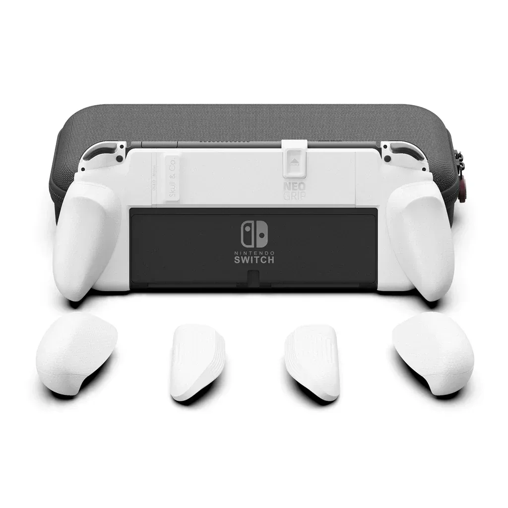 Cases Skull Co. Neogrip Bundel Beschermingshoes MaxCarry Case Cover opslagtas voor Nintendo Switch OLED en gewone schakelaar