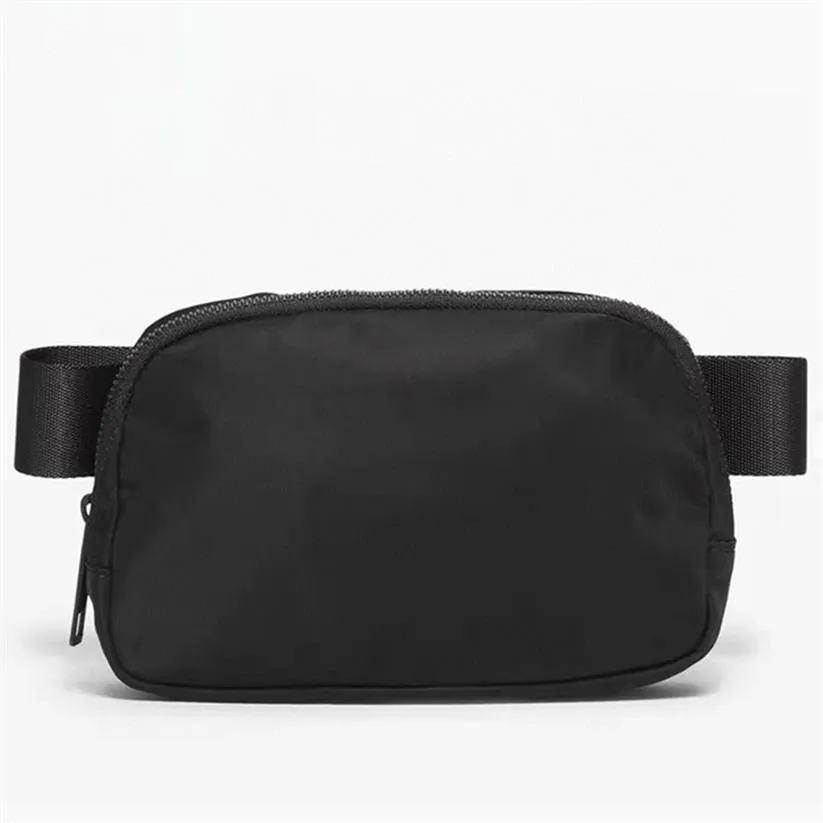 Designer Lu partout sac de ceinture Fanny Pack Bum Chest Yoga Sac Bumbag Nylon Femmes Hommes Bandoulière Sacs à main Sacs à main Portefeuille Sac à main 246S