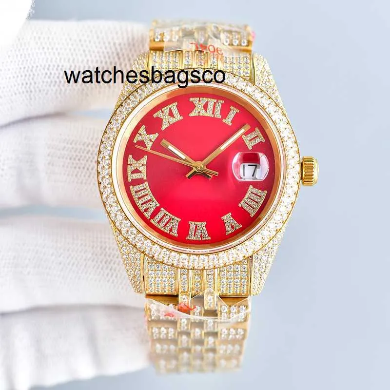 MENS Titta Clean Watch Automatic Diamond Mechanical Movement 42mm Sapphire Classic Business rostfritt stål 904L armband