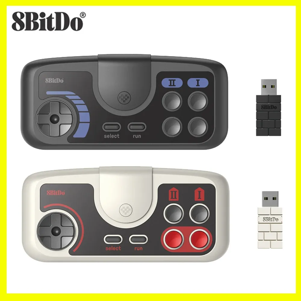 GamePads 8bitdo 2.4G bezprzewodowy sterownik GamePad PCE do PC Engine Mini CoreGrafx Mini TurboGrafx16 Mini dla Nintend Switch