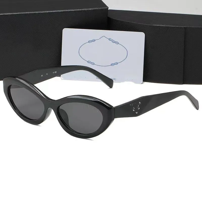 Modedesigner ppdda solglasögon klassiska glasögonglasögon utomhus strand solglasögon för man kvinna valfri triangulär signatur 6 färger sy solgla1