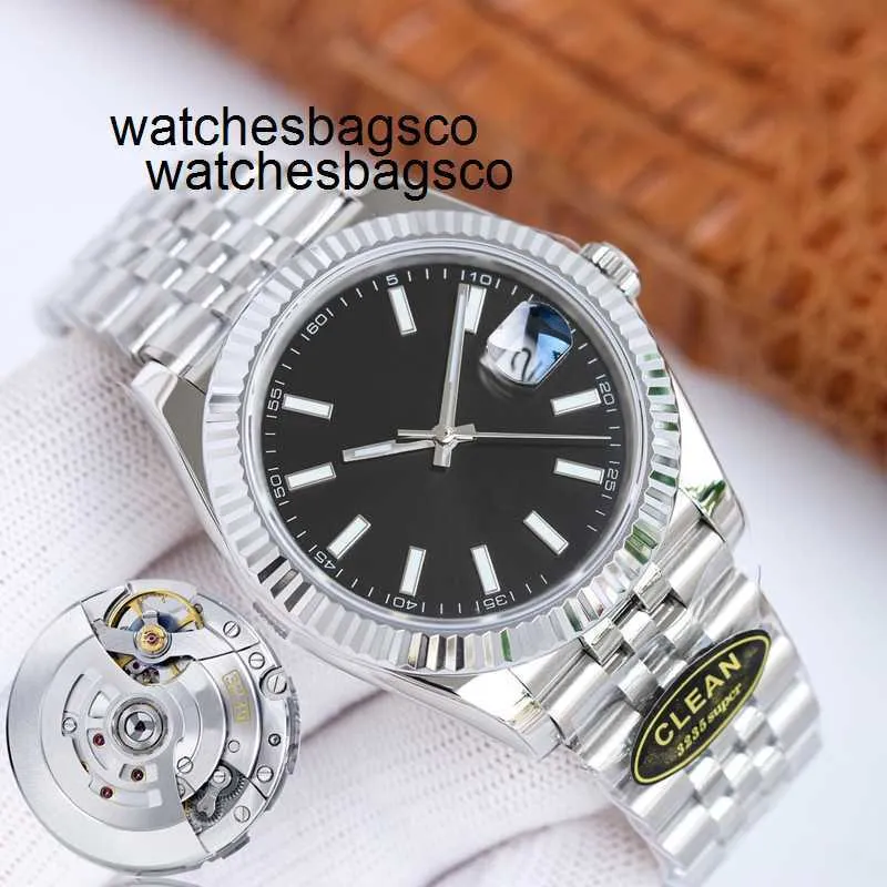 Orologio da uomo Clean Genuine Clean 12 Factory Orologio da uomo con cassa in argento Datejust automatico impermeabile 904l con numero di serie abbinato