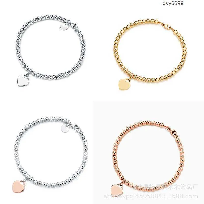 Tyns Charm Bracelets t Jia Di Jia Style Amour Perle Bracelet Rue Or Rose