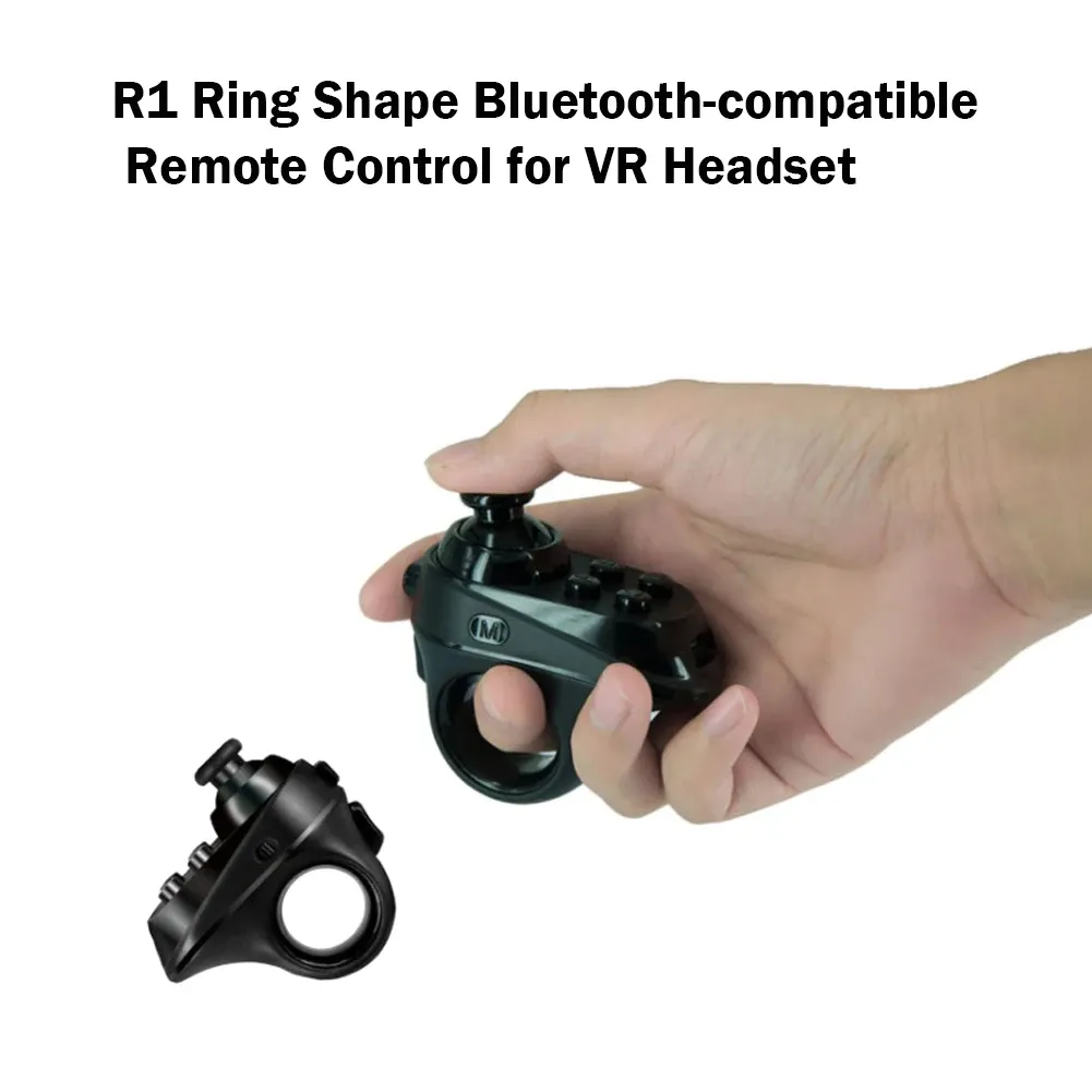 Gamepad R1 Telecomando VR compatibile con Bluetooth a forma di anello per cuffie VR per telefoni iOS Android