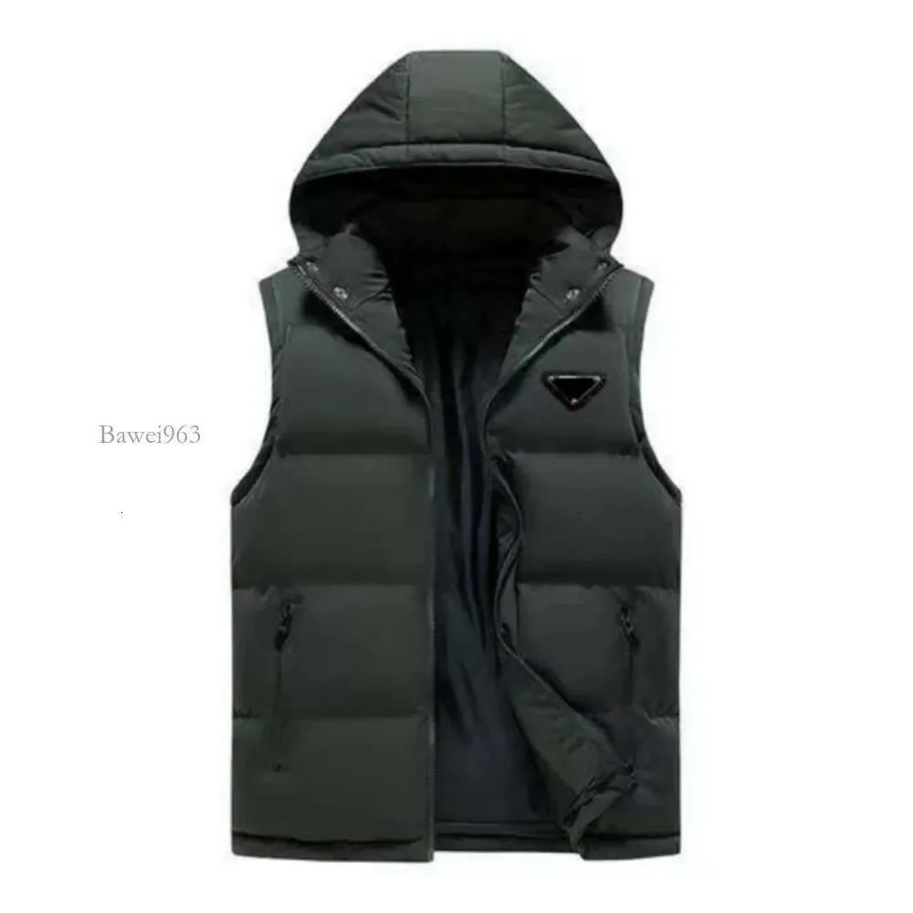 Diseñador para hombre con capucha Abrigos de invierno con capucha Etiqueta completa Hombres y mujeres Ropa de abrigo Chaquetas Insignia bordada Hombre de abrigo Chaqueta con chaleco Bawei963