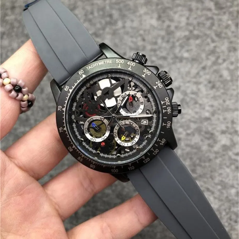 Nowi luksusowe mężczyźni oglądają modę Montre Fashion Watches Watches Wiele stref czasowych Sport Męskie zegarki kwarcowe Panie Watch ReLOJ DE287S