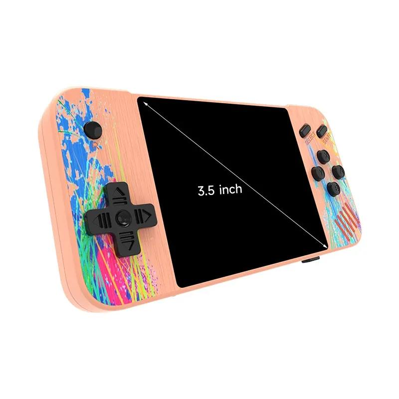 Players 3.5 Inch HD Screen Handheld Game Console Portable Video Game Console 8 Bit Mini Game Console Built in 800 Retro Games Boy Gift