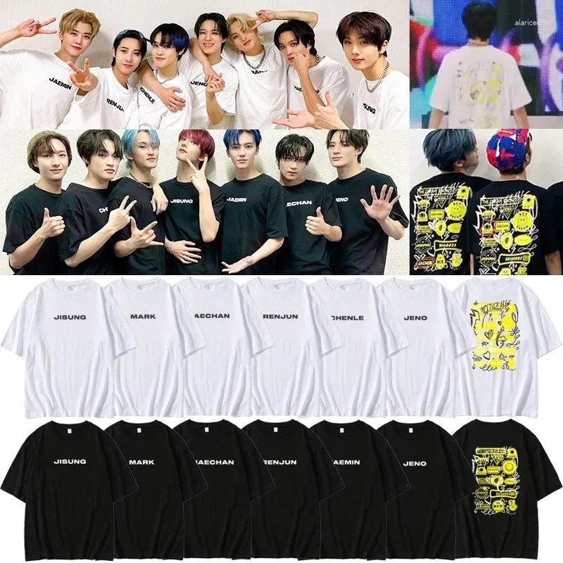 Men's T Shirts NCT Dream Tour The SHOW 2 In JAPAN Oversized Shirt Men Women 90s Harajuku Cotton Short Sleeve Tee Femme