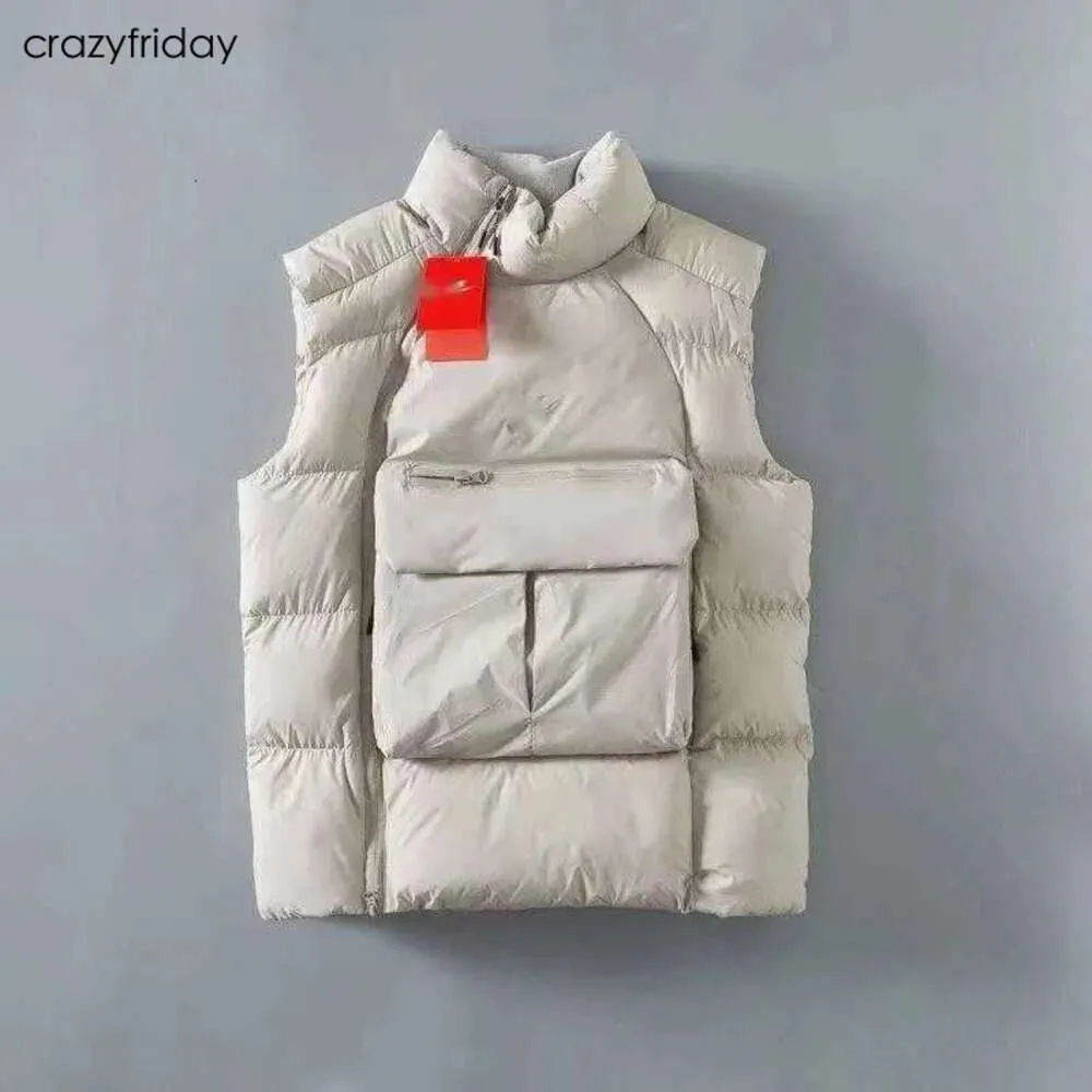 Męski parkas nk kamizelka sportowa marka sportowa kurtka stand-up kołnierz zamek błyskawiczne kurtki zimowe sportowe kategorie kobiety czołg top casual cardigan Coatqzj1 CrazyFriday 1 2 2