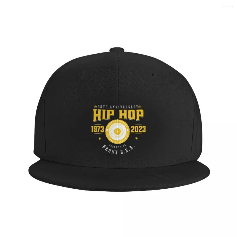 Ball Caps Hip Hop 50th Anniversary Athletic Inspired Baseball Cap Hat |-F-| Big Size Bobble Women'S Hats Men'S