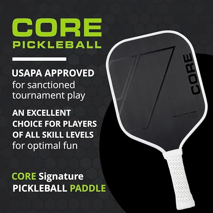 MX-1000 Advanced Performance Fibre Fibre Pickleball Paddle z