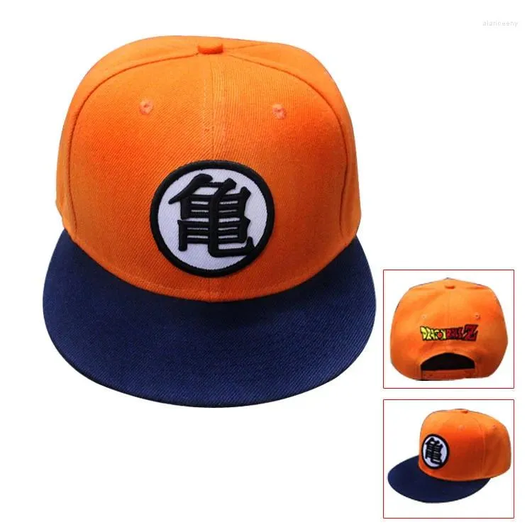 Bollmössor Voron 2024 Högkvalitativ Z Goku Hat Snapback Flat Hip Hop Casual Baseball Cap för män Kvinnor födelsedag