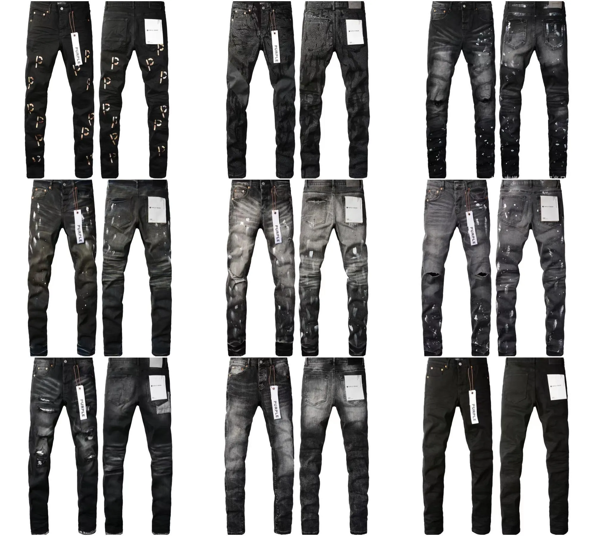 Lila varumärke jeans amerikanska high street svart vintage live sändning915p amirir jeans lila jeans ksubi jeans