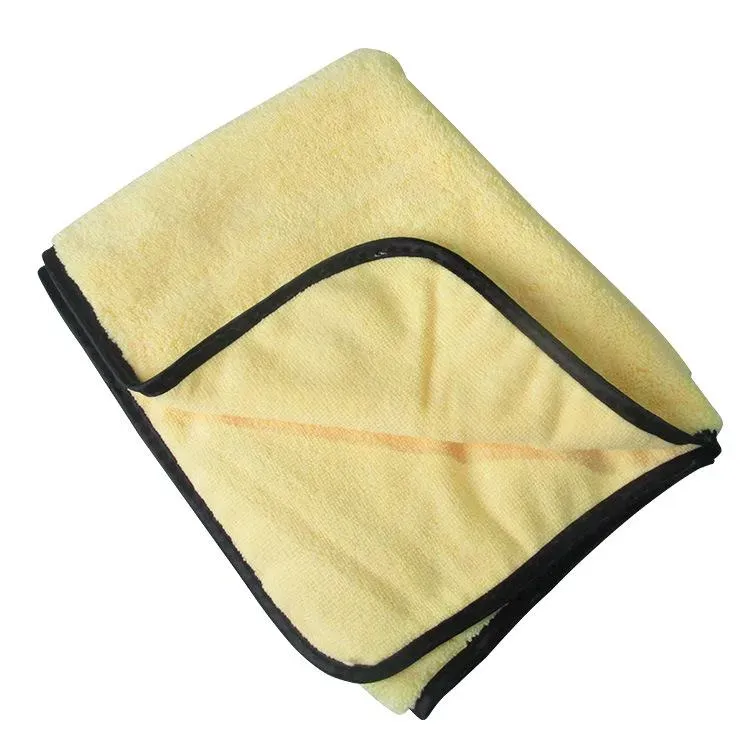 high quality Absorbent Car Wash Microfiber Towel Car Cleaning Drying Cloth Large Size Hemming Car Care Cloth Detailing Towel