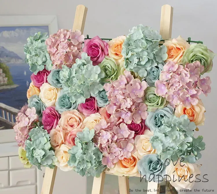 Artificial rose head with 11-layer, decoration flowers made up by silk for Home Hotel Wedding Party Garden Decor Craft Art DIY (7)