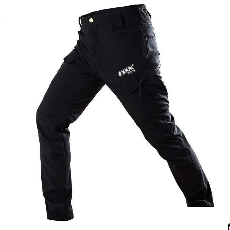 Pantalons de cyclisme Fox Team Riding Mountain Bike Long Pantalon Motocross Cycle Vélo Étanche Sport Randonnée Cam Pantalon Drop Livraison Spo Dhxtj