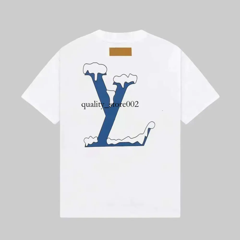 T-shirt de luxe pour hommes d'été Louisely T-shirt de haute qualité Tees Tops pour hommes Femmes Lettres 3D T-shirts monogrammés Chemises asiatiques 795