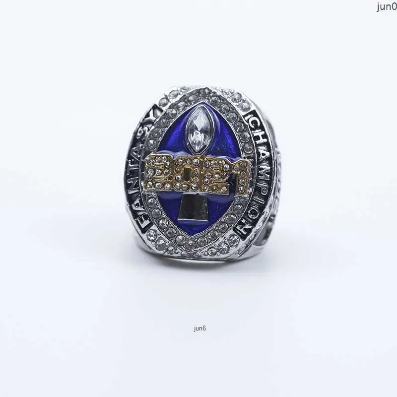 Bagues de bande 2021 Dream Football Ffl Champion Ring Version Nouveauté Kxif